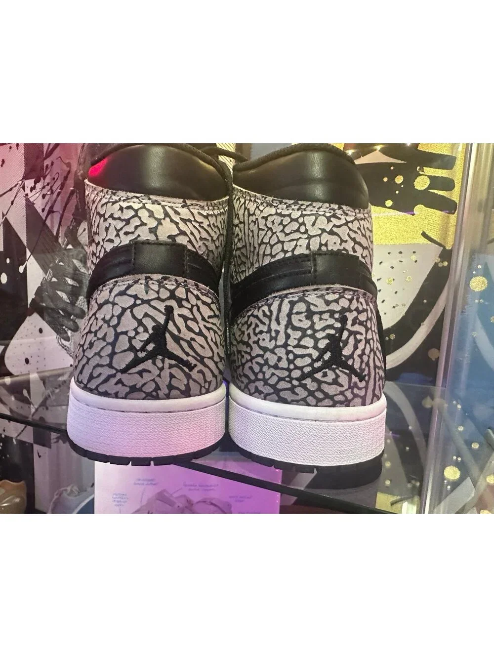 Nike Air Jordan 1 Retro High Unsupreme Black Gray Elephant SIZE: 12